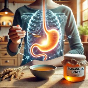 تقویت سیستم ایمنی معده با عسل گون