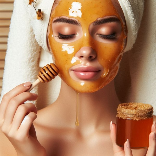 ۲. ماسک صورت عسل آویشن